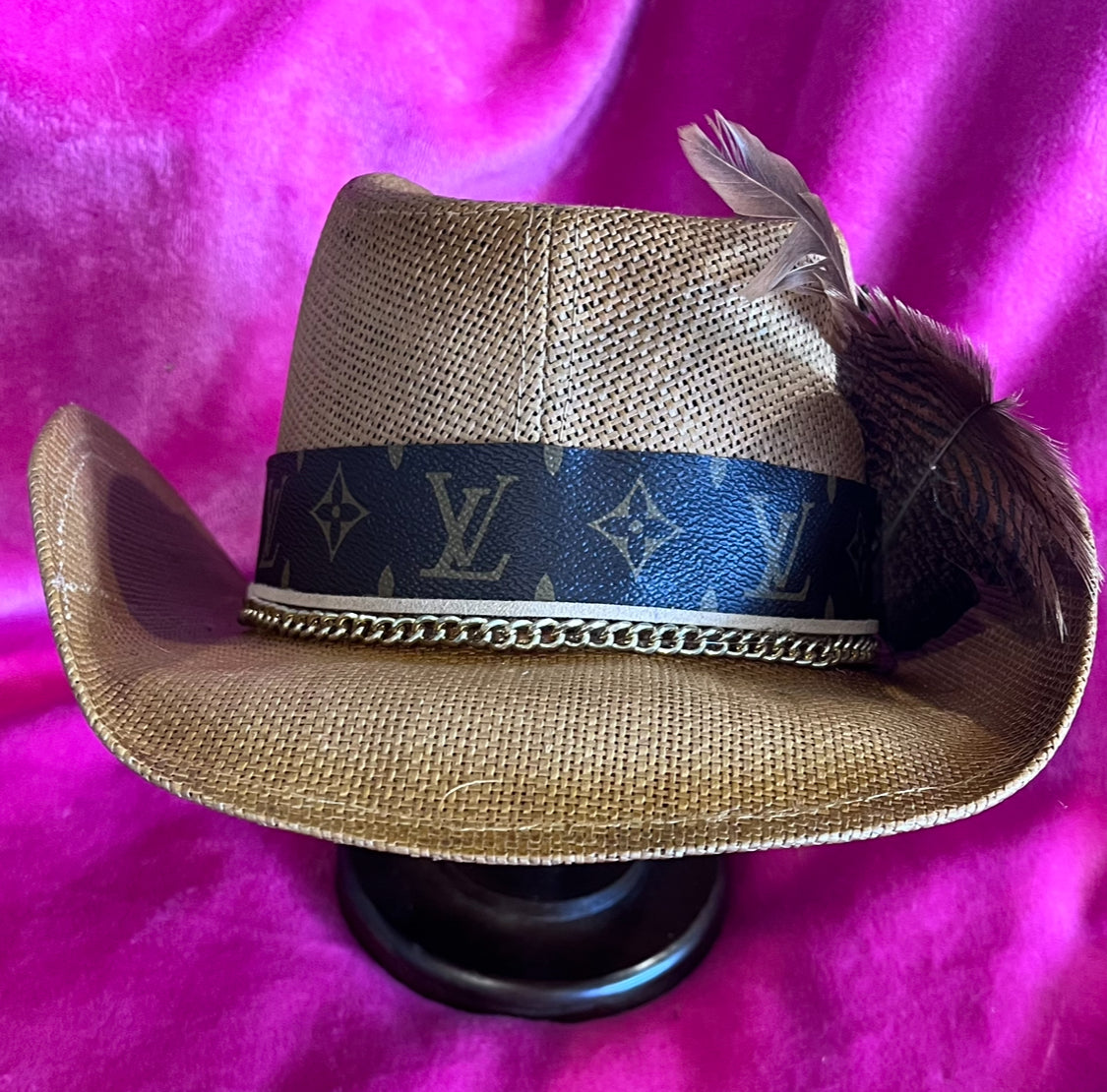 Limited Edition-LV Thick Straw Hat