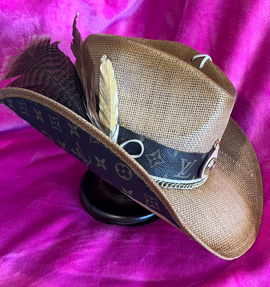 Limited Edition-LV Thick Straw Hat