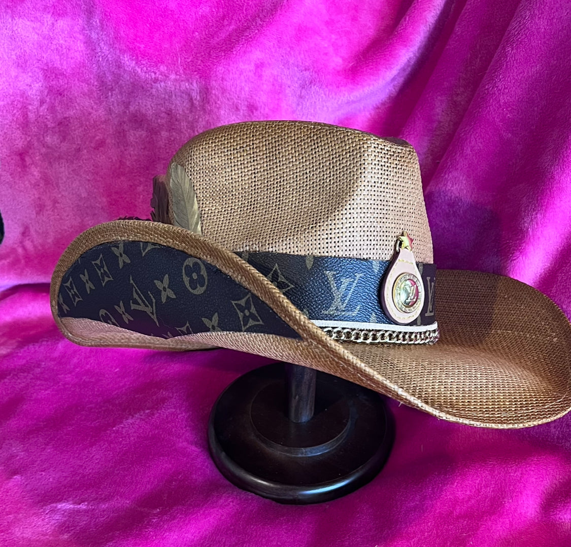 Limited Edition-LV Thick Straw Hat