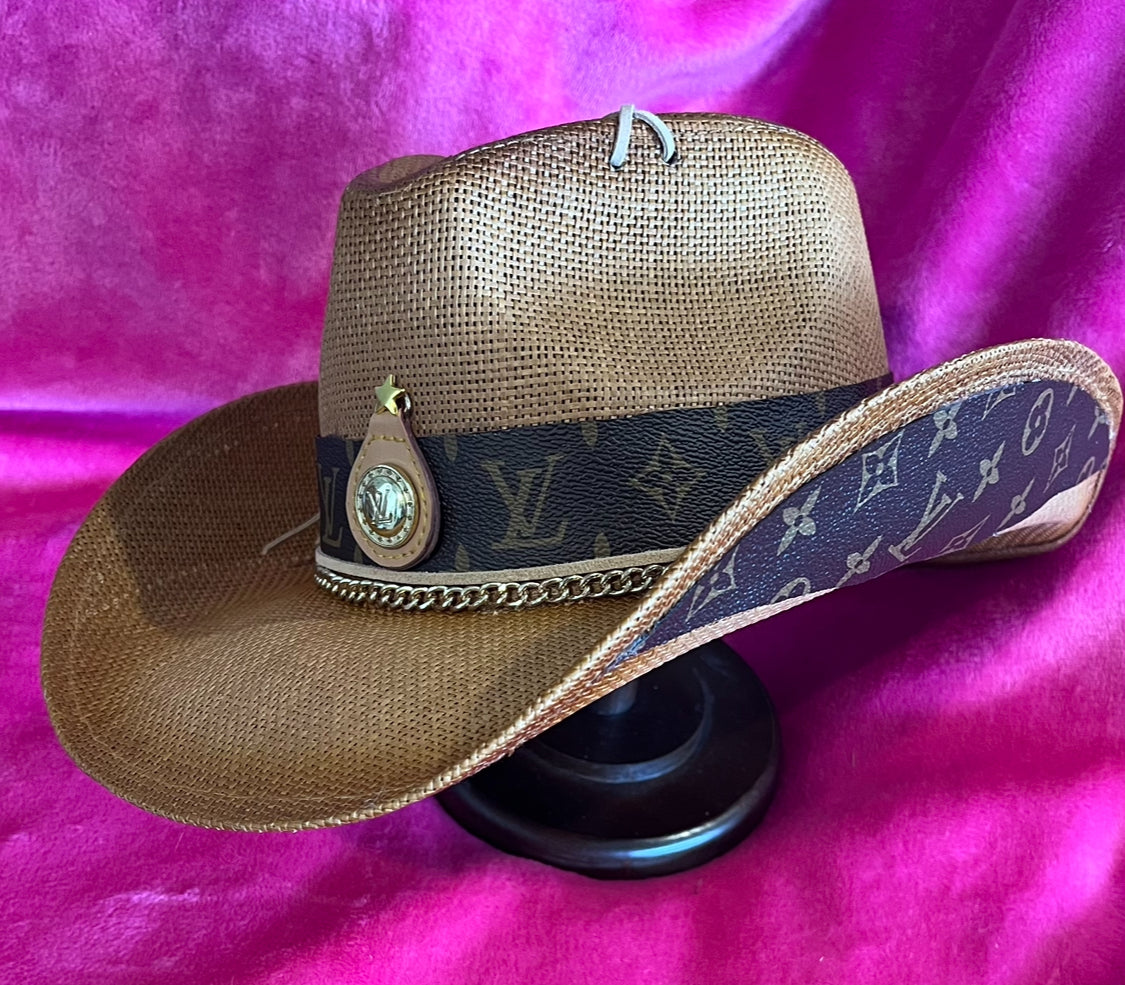 Limited Edition-LV Thick Straw Hat