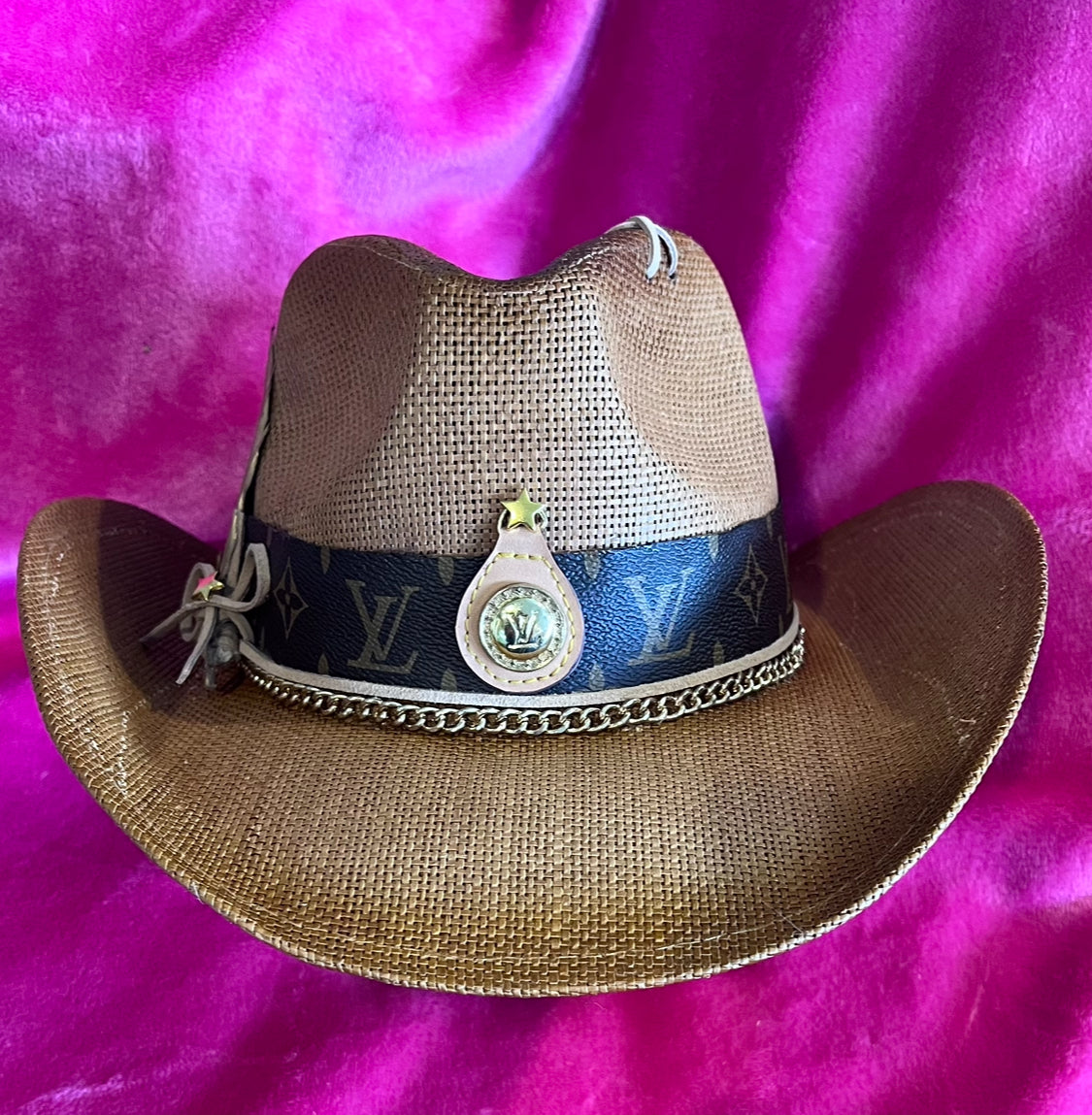 Limited Edition-LV Thick Straw Hat