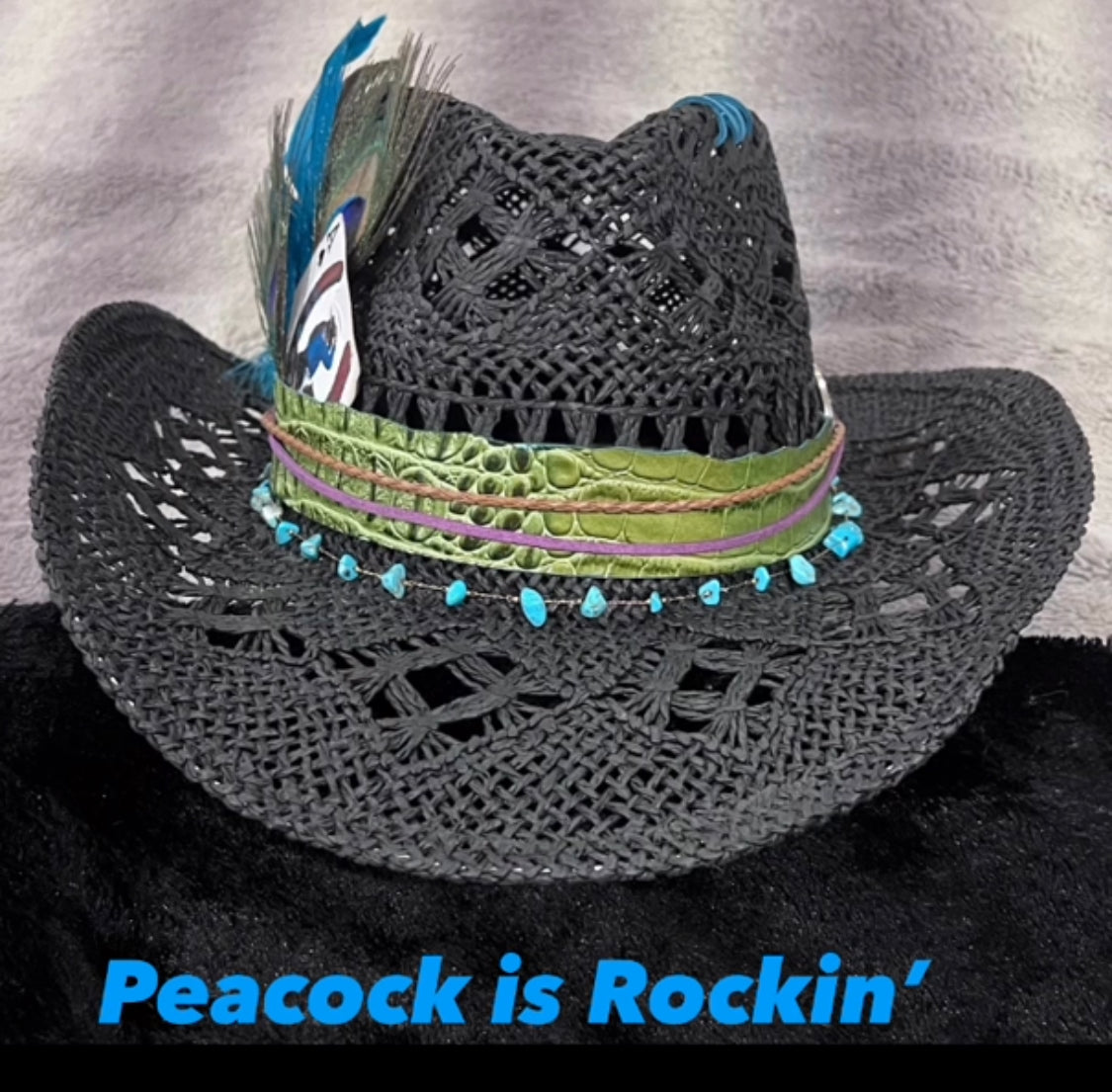 Peacock hat