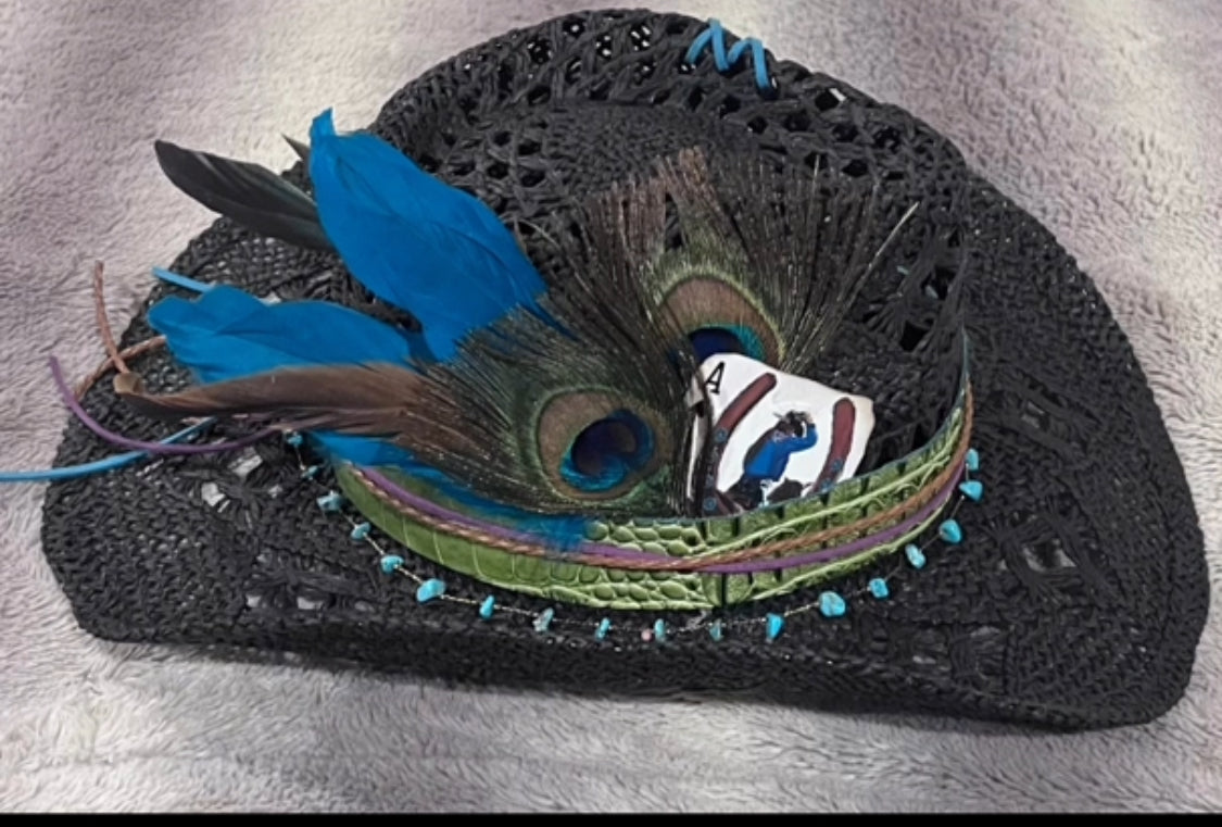 Peacock hat